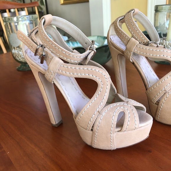 Miu miu beige heels - Picture 3 of 7